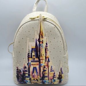 Disney 50th Anniversary Castle Loungefly NWT